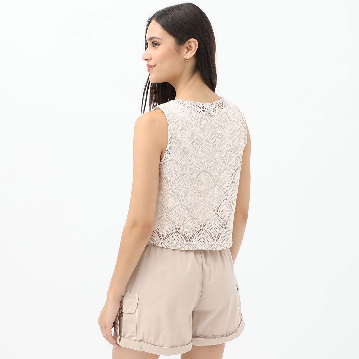 SYBILLA - Chaleco Casual Mujer Sybilla