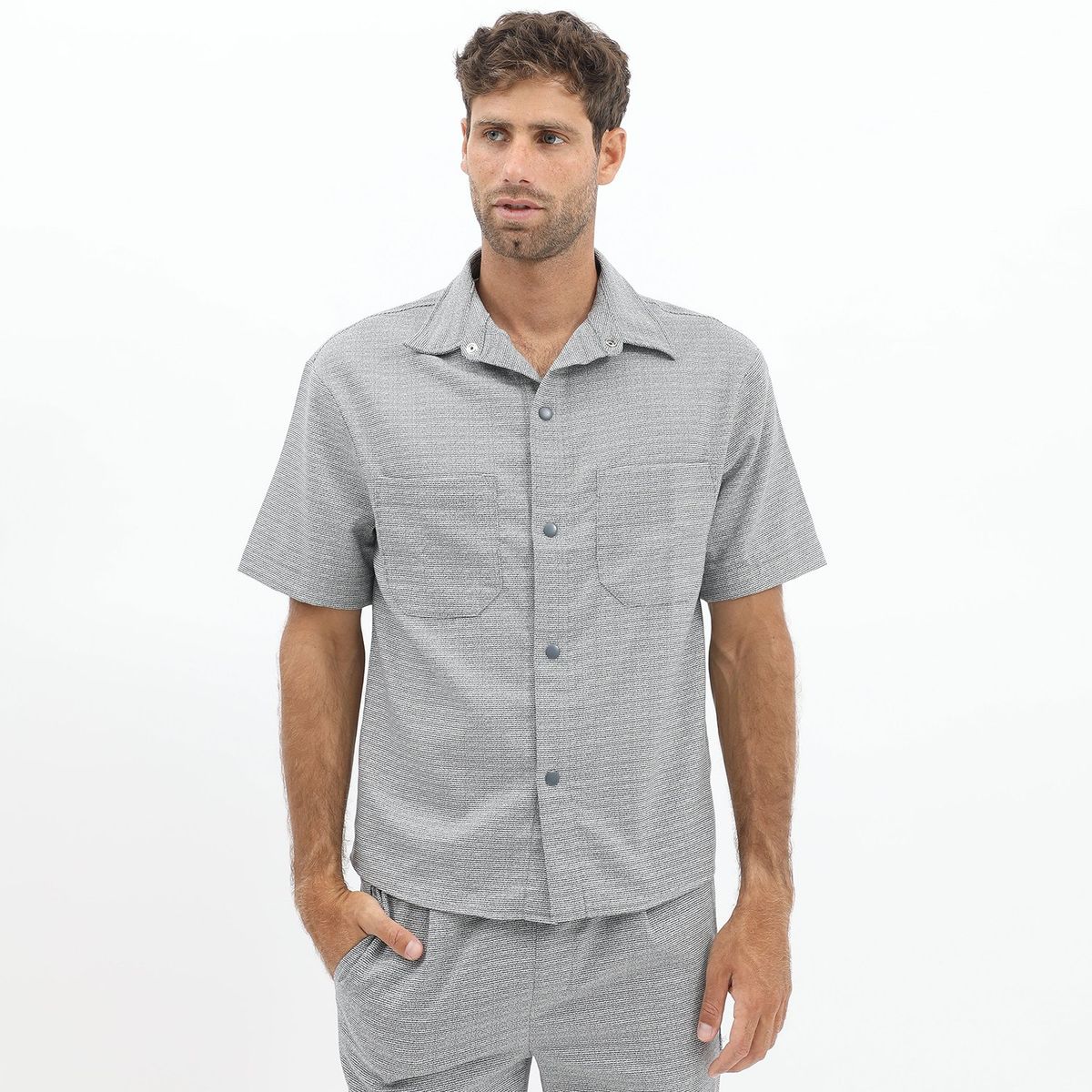 BASEMENT - Polo Manga Corta Hombre Basement