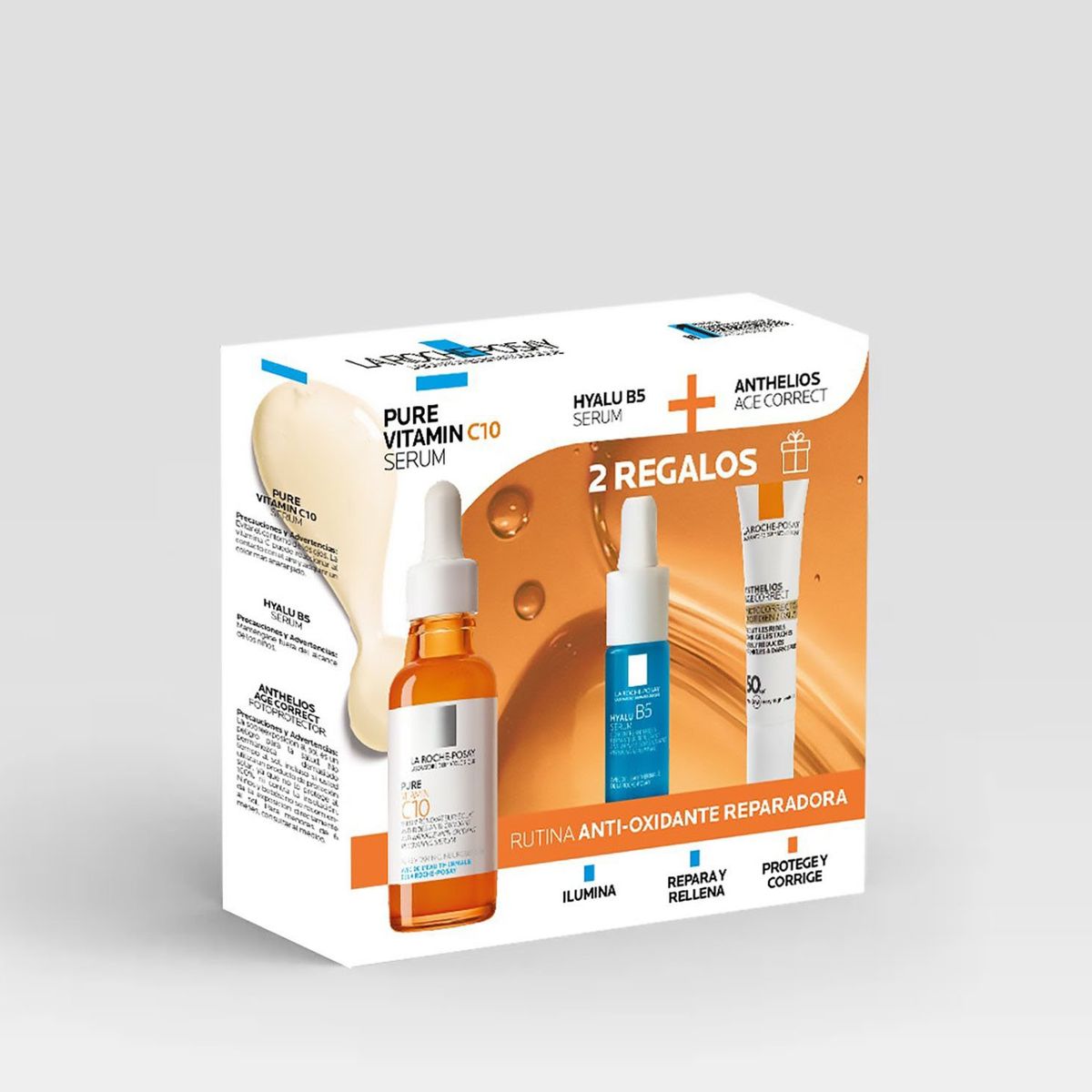 LA ROCHE POSAY - Pack Vitamina C La Roche Posay Con Serum Y 2 Regalos