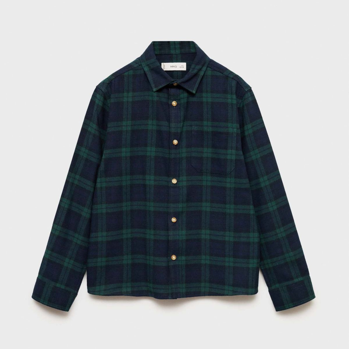 MANGO KIDS - Camisa Niño Algodón Mango Kids