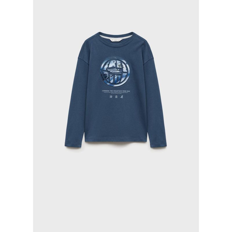 MANGO KIDS - Polo Manga Larga Niño Algodón Mango Kids