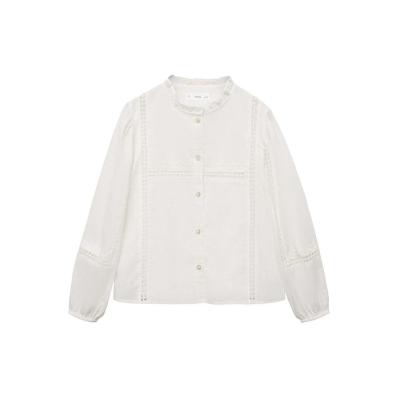MANGO KIDS - Blusa Niña Algodón Mango Kids