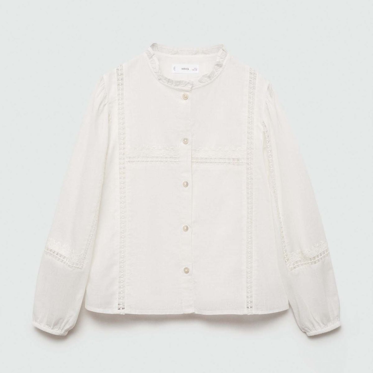 MANGO KIDS - Blusa Niña Algodón Mango Kids