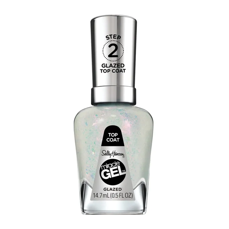 SALLY HANSEN - Esmalte Miracle Gel Top Coat Glazed