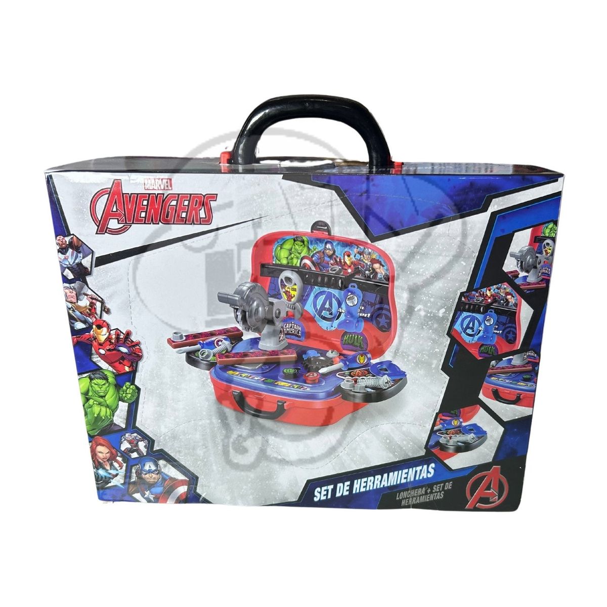 MARVEL - Juguete Set Lonchera Herramientas Avengers  Marvel