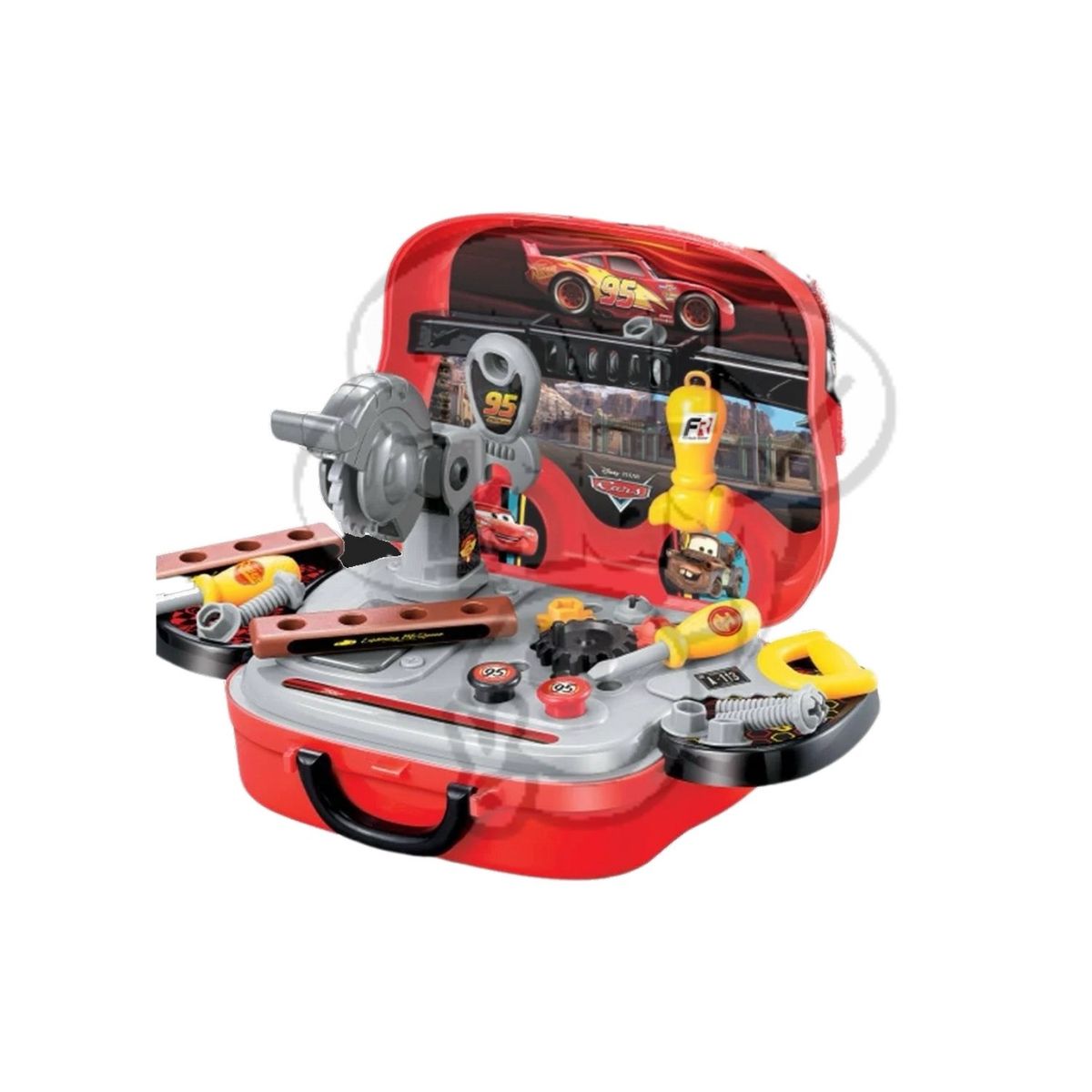 DISNEY - Juguete Set Lonchera Herramientas Cars  Disney