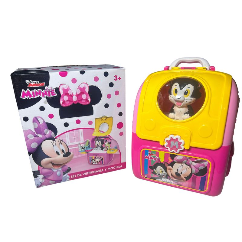 DISNEY - Juguete Set Mochila Veterinaria Minnie Mouse Disney