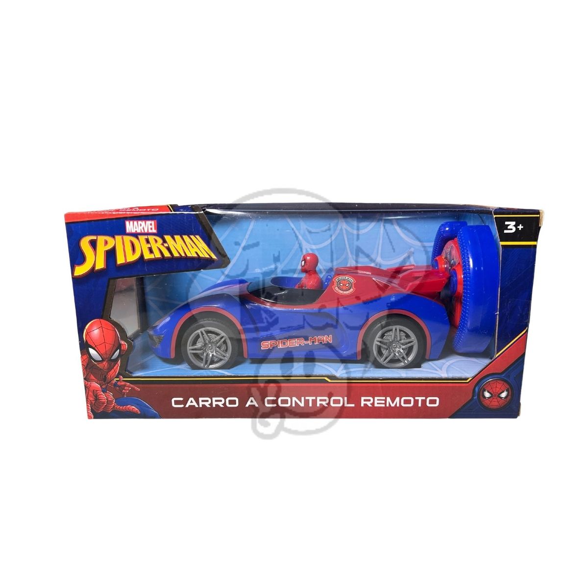 MARVEL - Juguete Carro A Control Remoto Spiderman Marvel