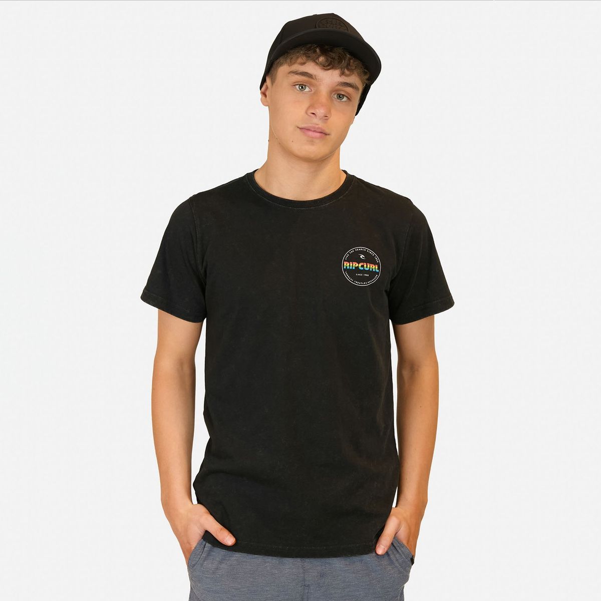 RIP CURL - Polo Niño Manga Corta Algodón Rip Curl