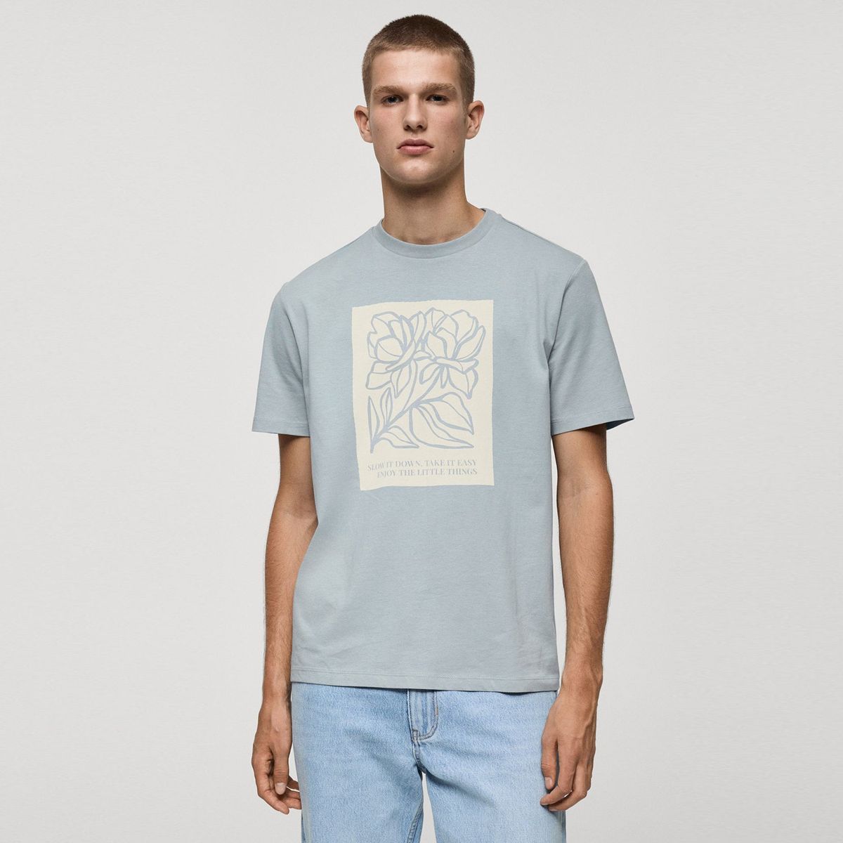 MANGO - Polo Manga Corta 100% Algodón Hombre Mango