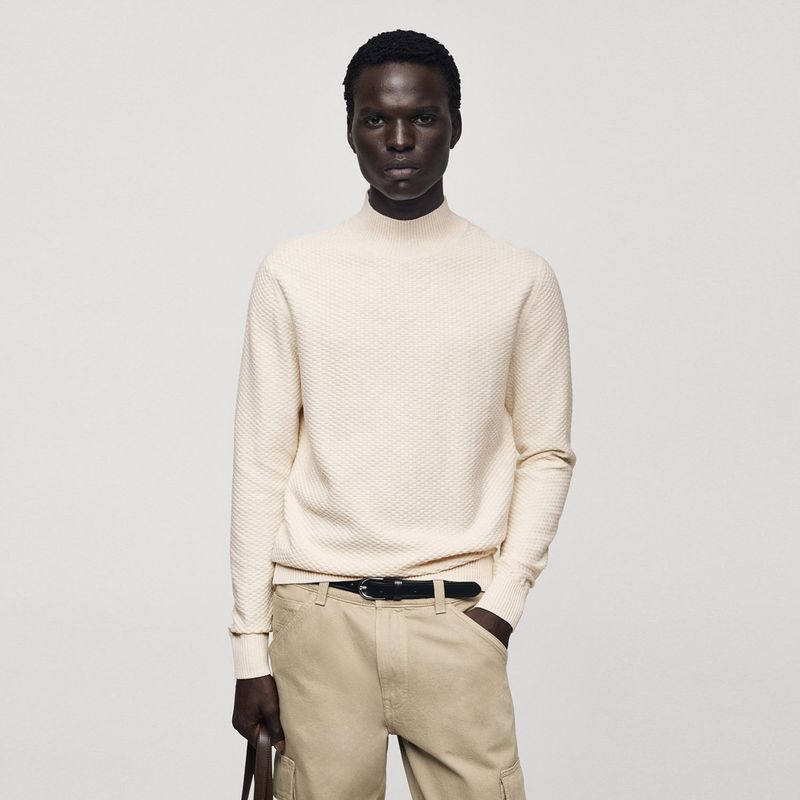 MANGO MAN - Chompa Casual Hombre Mango 