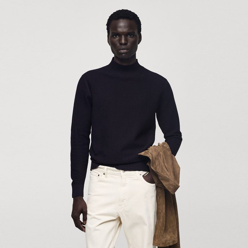 MANGO MAN - Chompa Casual Hombre Mango 