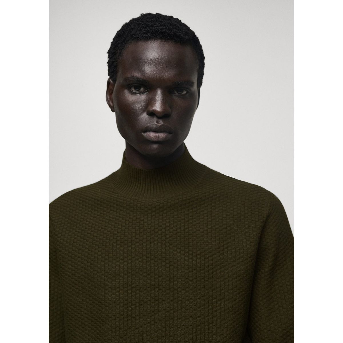 MANGO - Chompa Casual Hombre Mango 