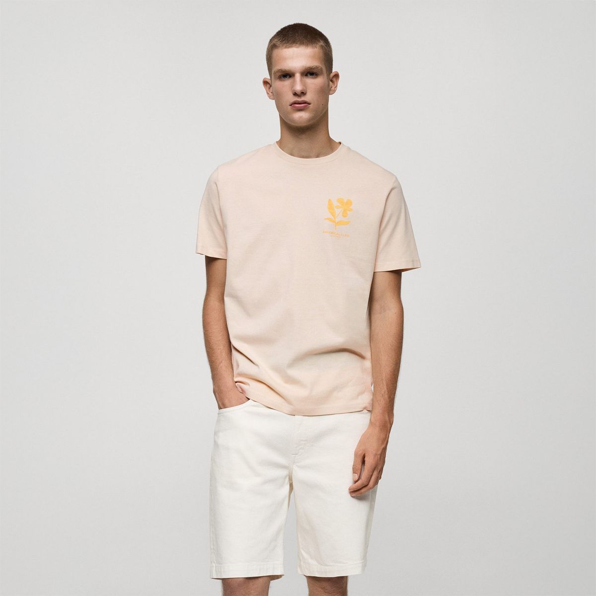 MANGO - Polo Manga Corta 100% Algodón Hombre Mango