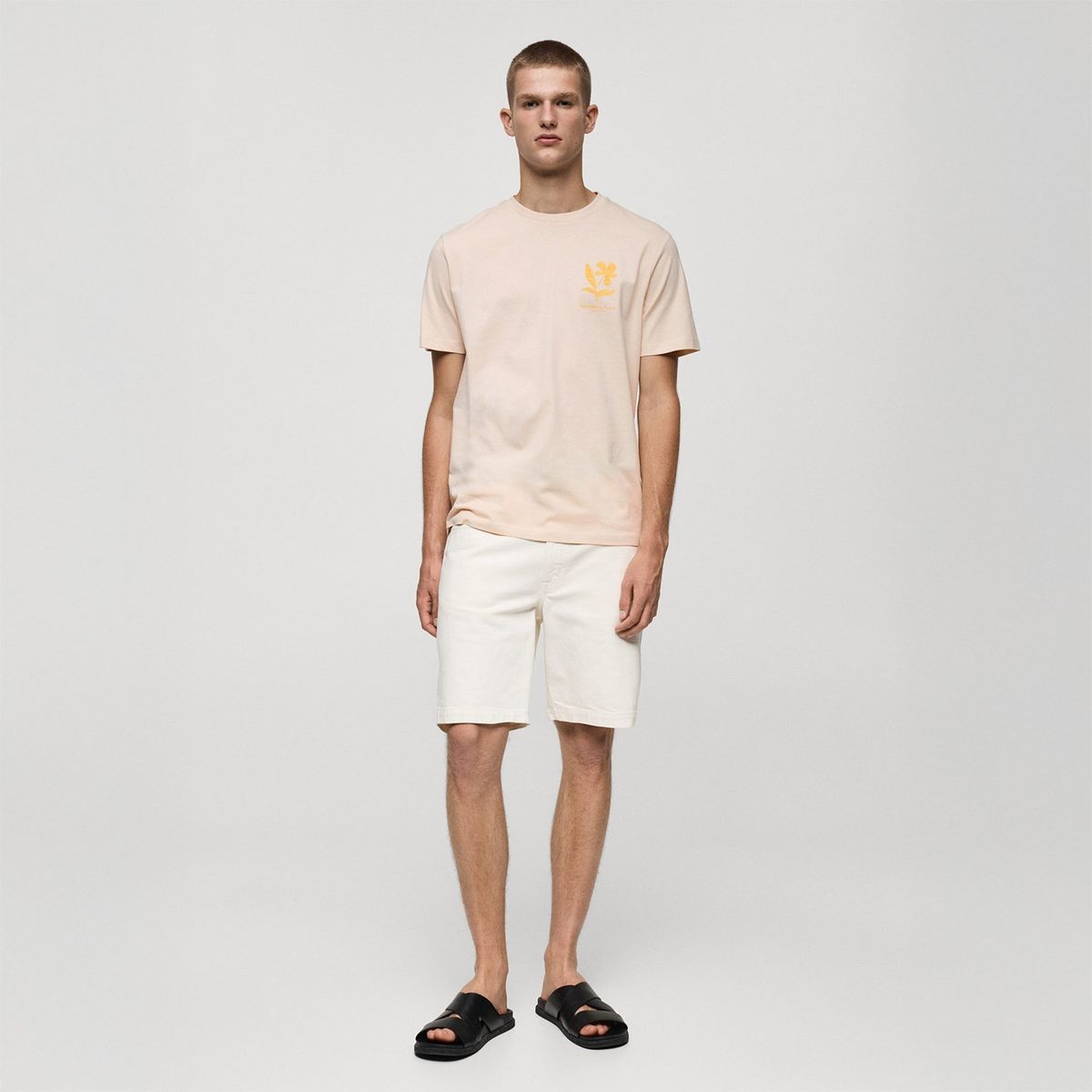 MANGO - Polo Manga Corta 100% Algodón Hombre Mango