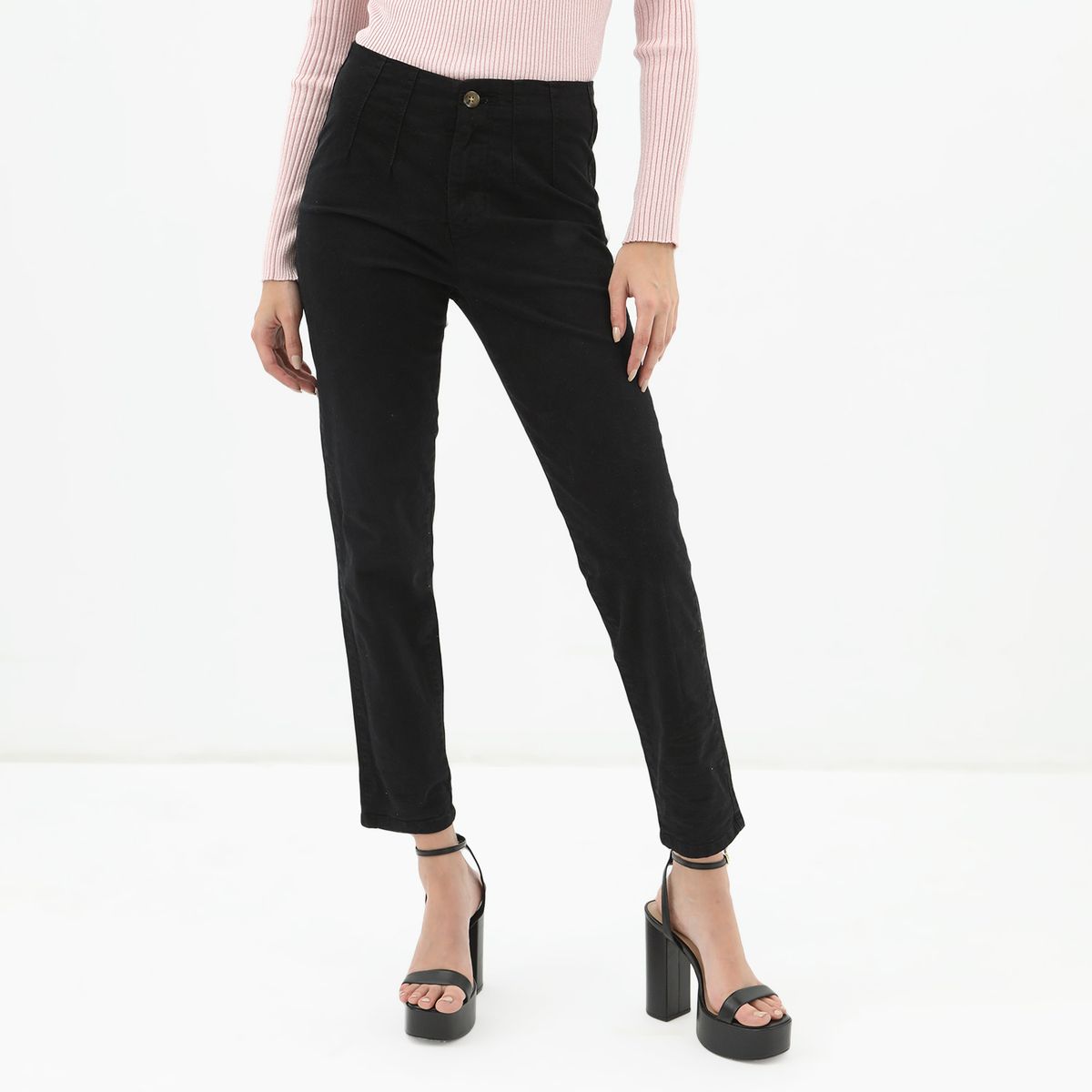 MOSSIMO - Pantalón Skinny Algodón Mujer Mossimo