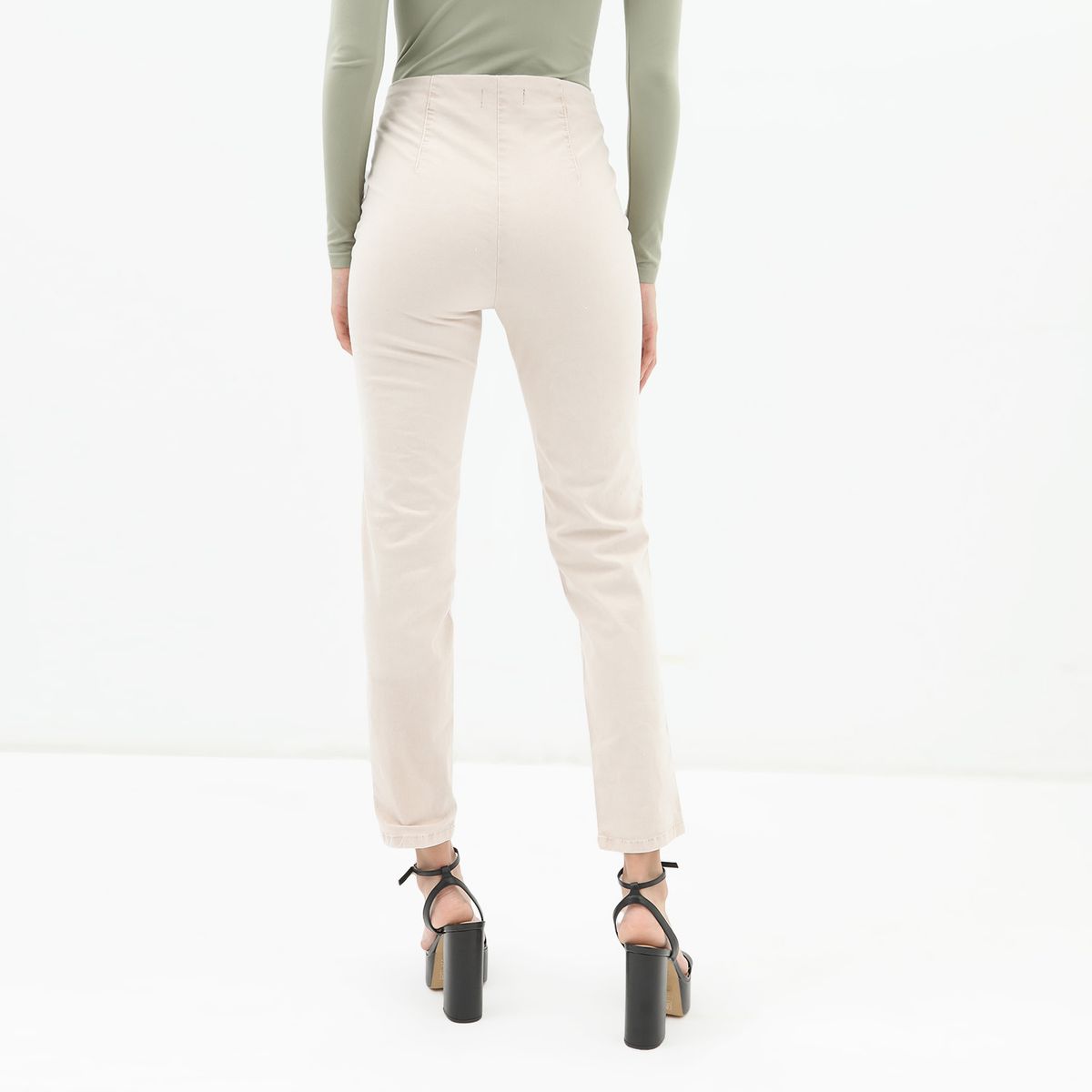 MOSSIMO - Pantalón Skinny Algodón Mujer Mossimo