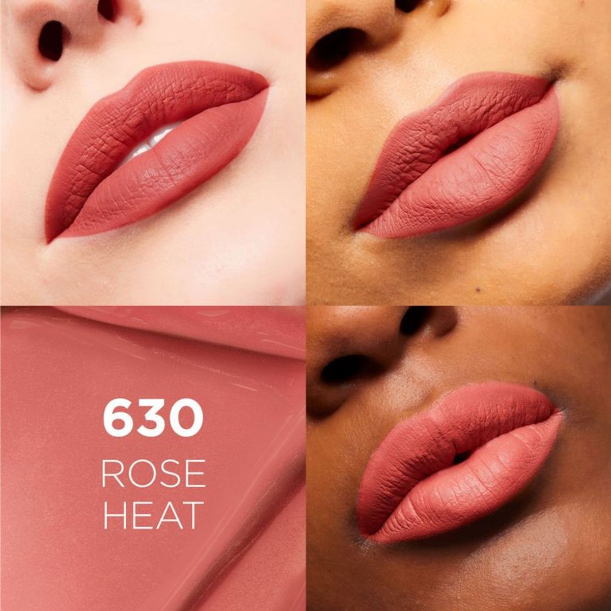 LOREAL PARIS - Labial Infallible Matte: Rose Heat