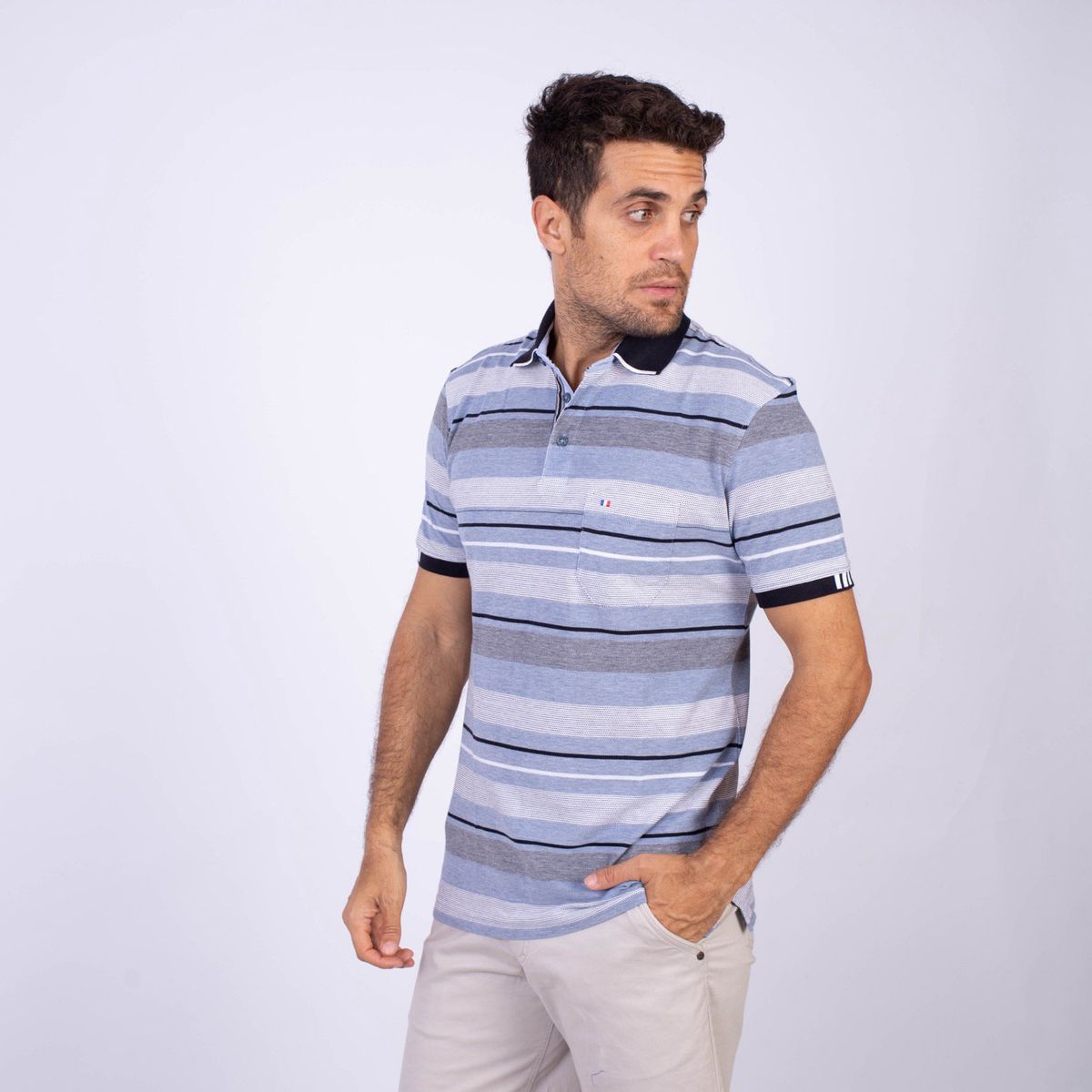 PIERRE CARDIN - Polo Manga Corta 100% Algodón Hombre Pierre Cardin