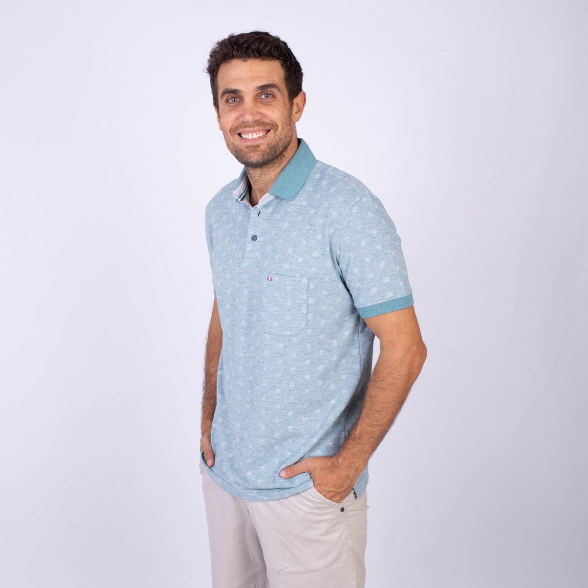 Pierre Cardin - Polo Manga Corta 100% Algodón Hombre Pierre Cardin
