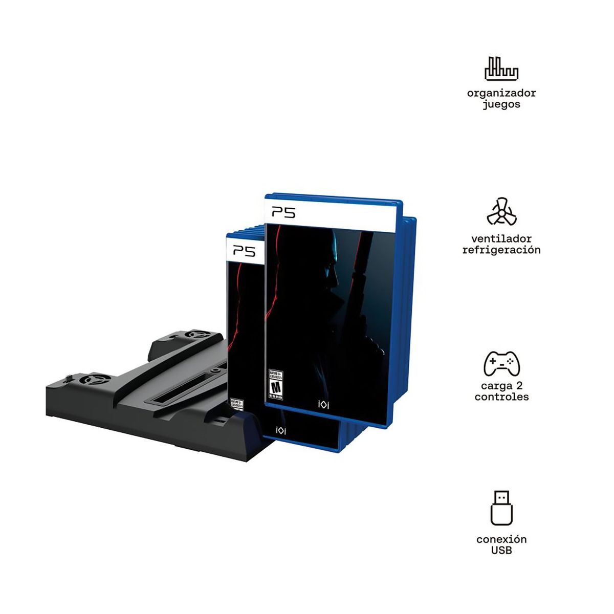 KUZLER - Cooler Multifuncion P/ps5 Lenno-101