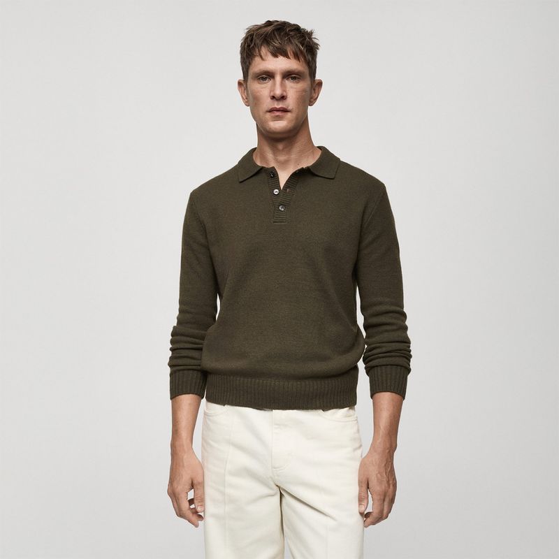 MANGO - Chompa Casual Hombre Mango 