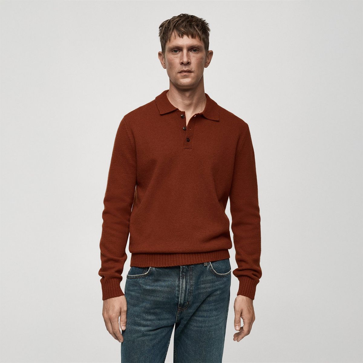 MANGO - Chompa Casual Hombre Mango 