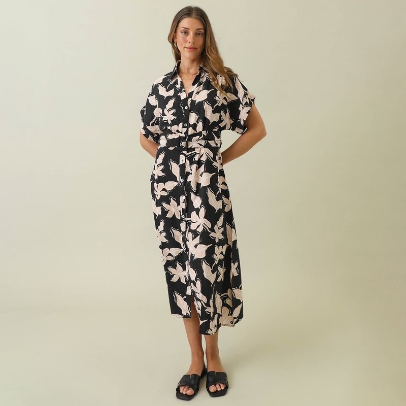 UNIVERSITY CLUB - Vestido Largo Casual Mujer University Club