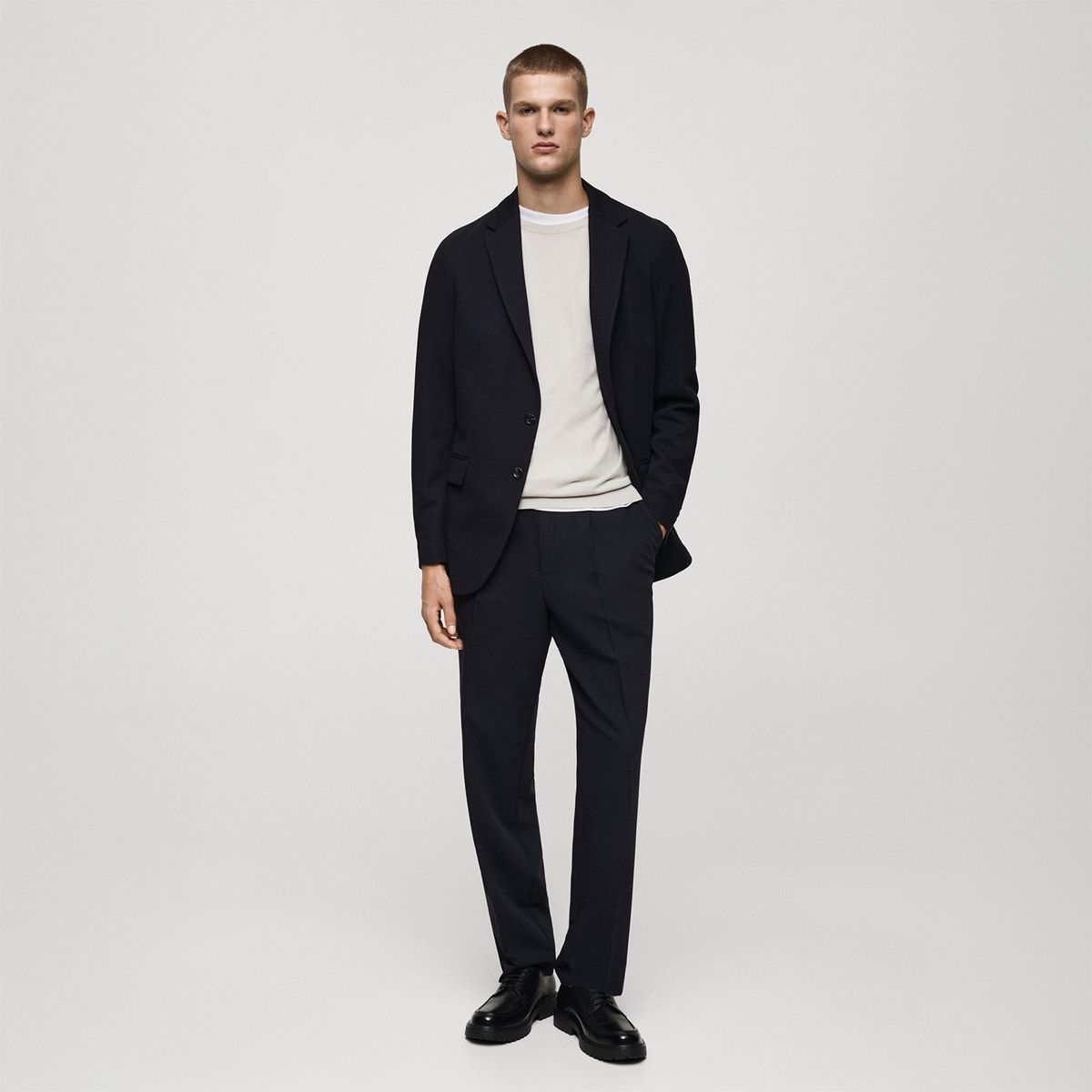 MANGO - Blazer Algodón Hombre Mango 