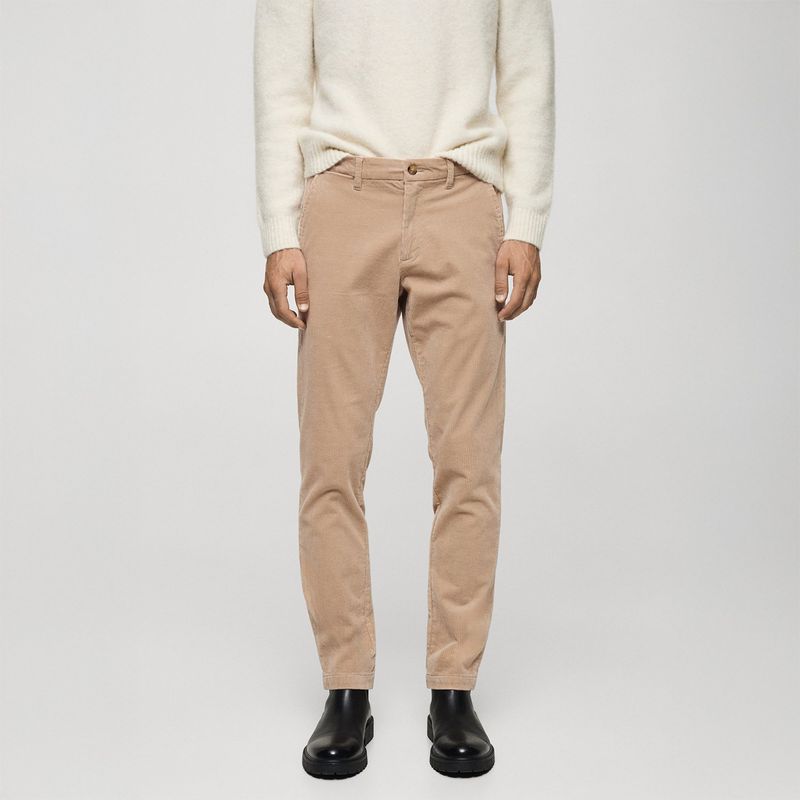 MANGO - Pantalón Casual Slim Mango Man 