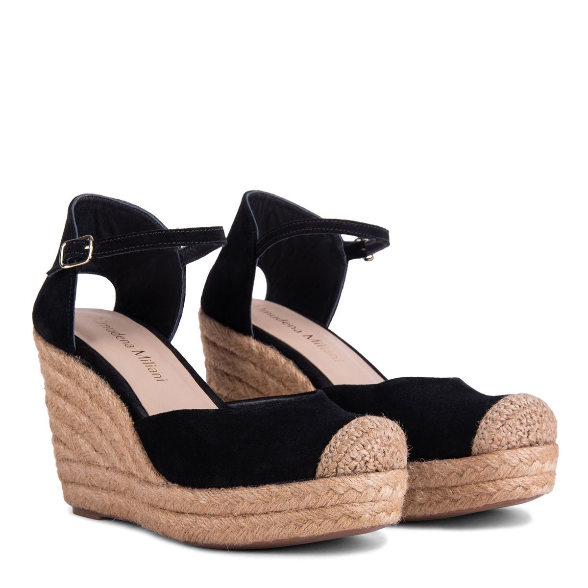 ALMUDENA MILIANI - Alpargatas Mujer Almudena Miliani Nicci Negro