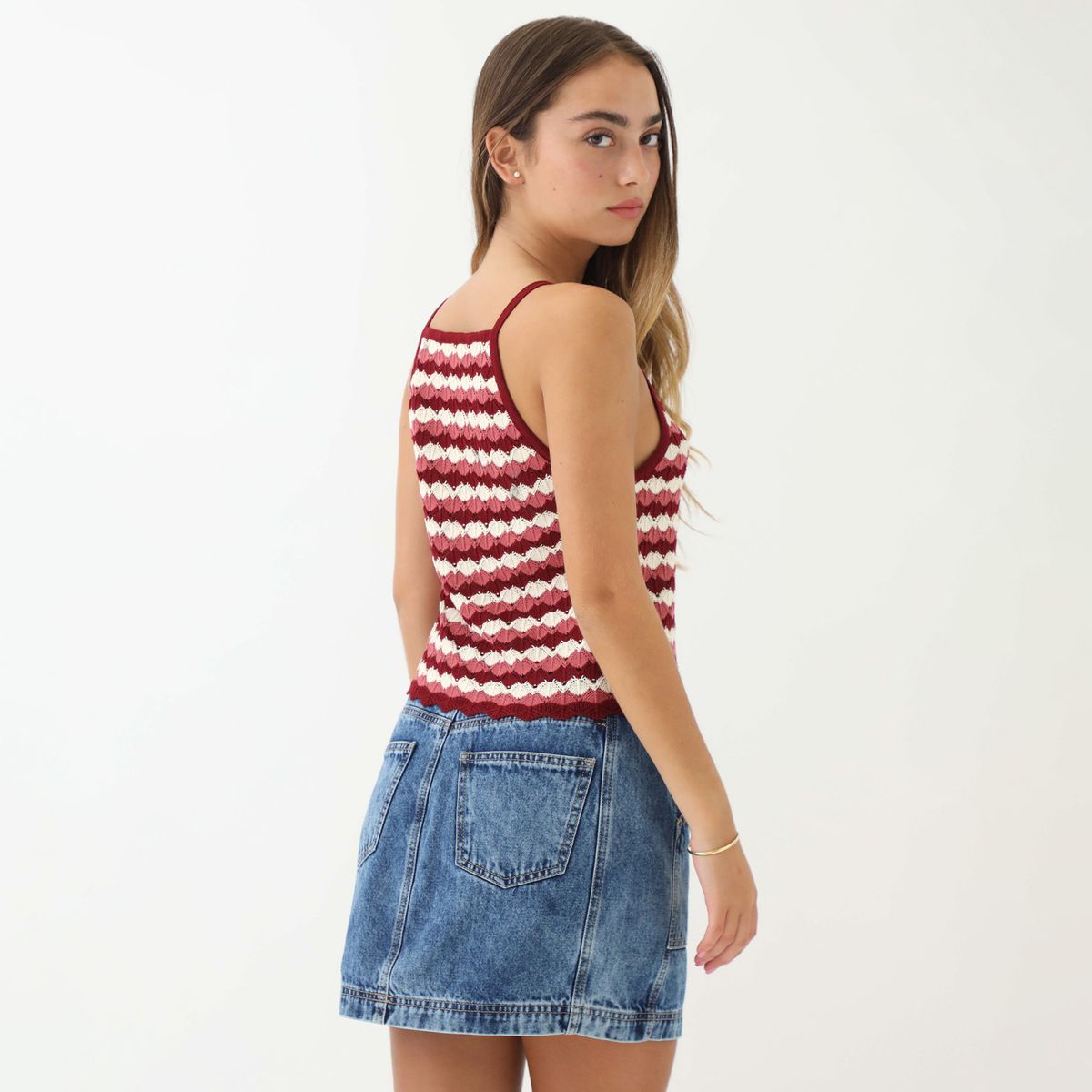 DENIMLAB - Top Sin Mangas Casual Mujer Denimlab