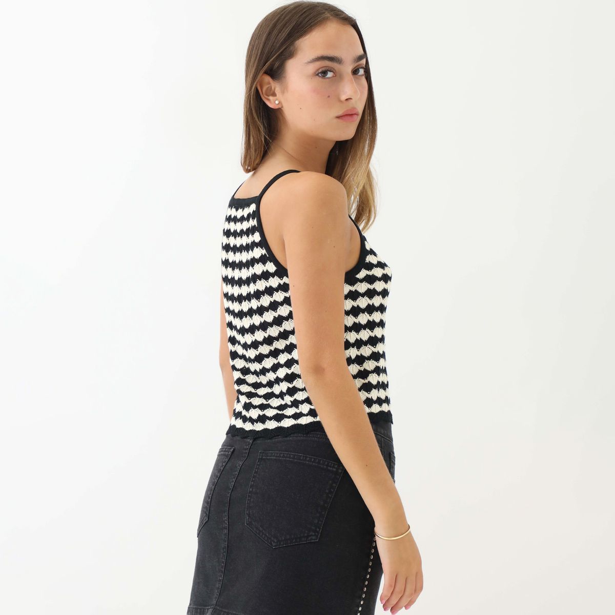 DENIMLAB - Top Sin Mangas Casual Mujer Denimlab