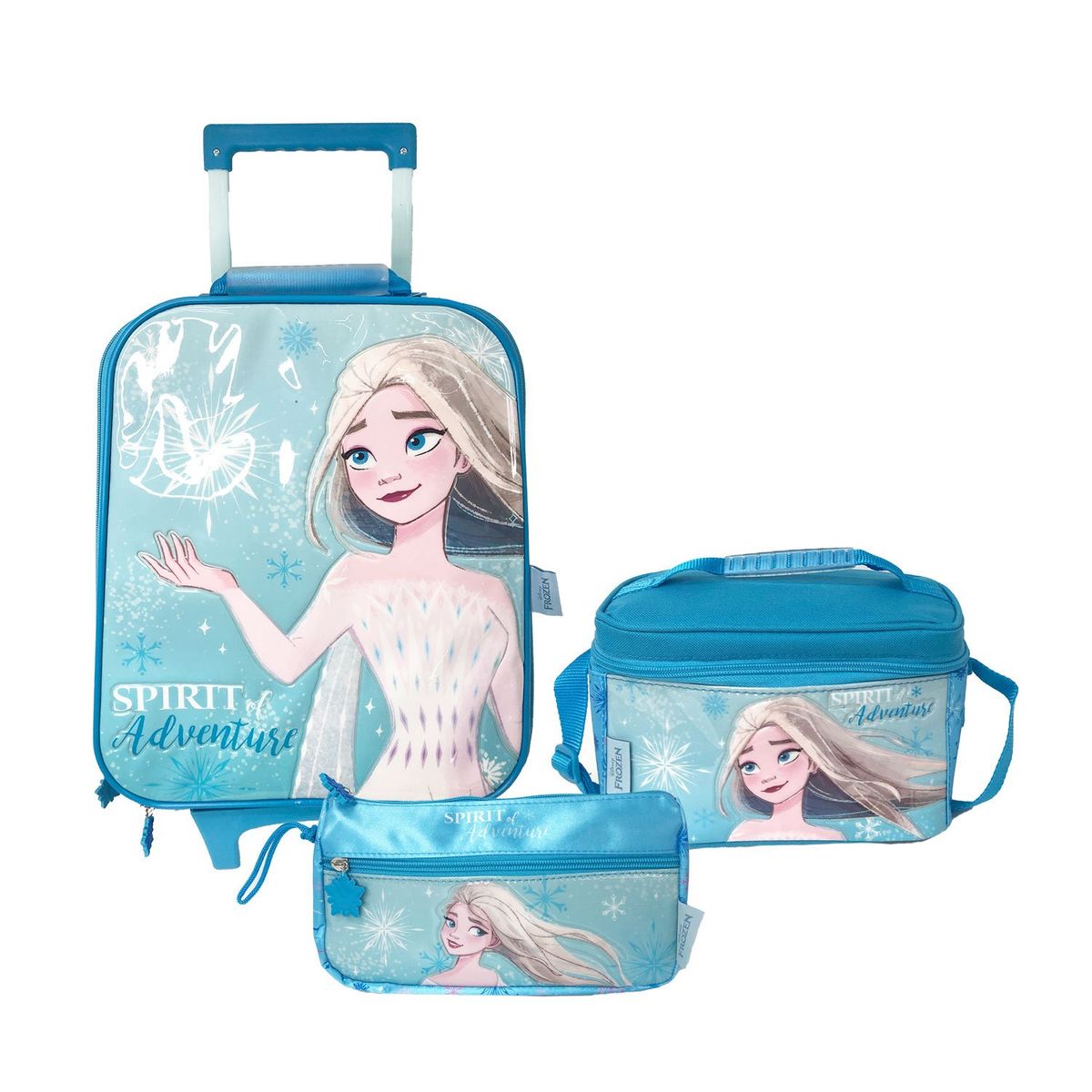 FROZEN - Set Mochila Con Ruedas Infantil Frozen