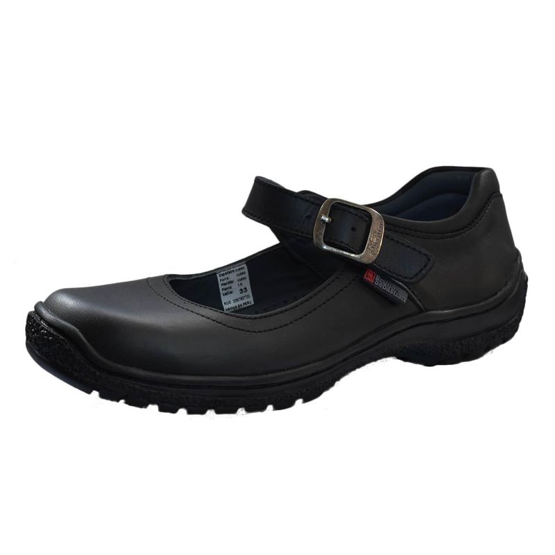 BRUNO KIDS - Zapato Escolar Negro Niña Bruno Kids
