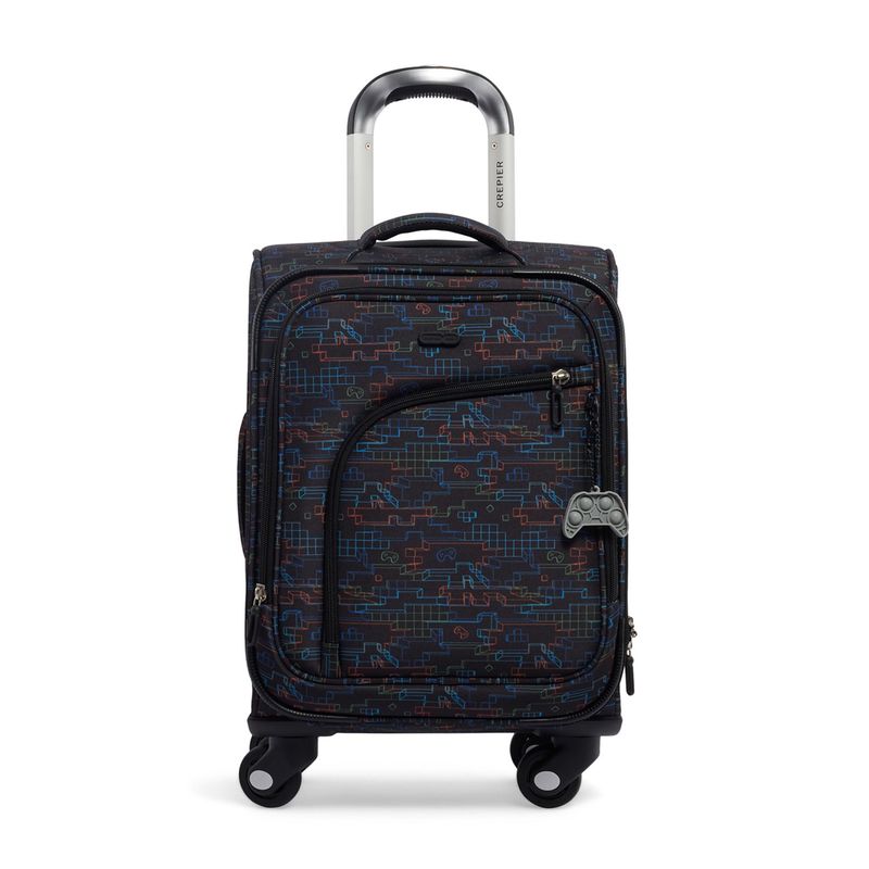 CREPIER - Maleta Roller Negro Play Crepier