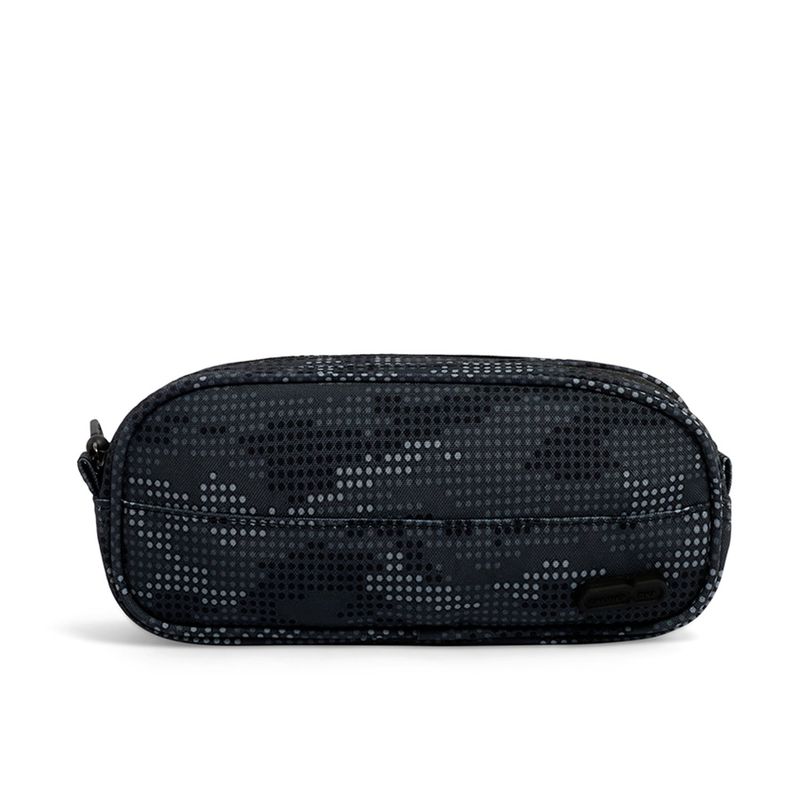 CREPIER - Cartuchera Lionel Gris Puntos Crepier