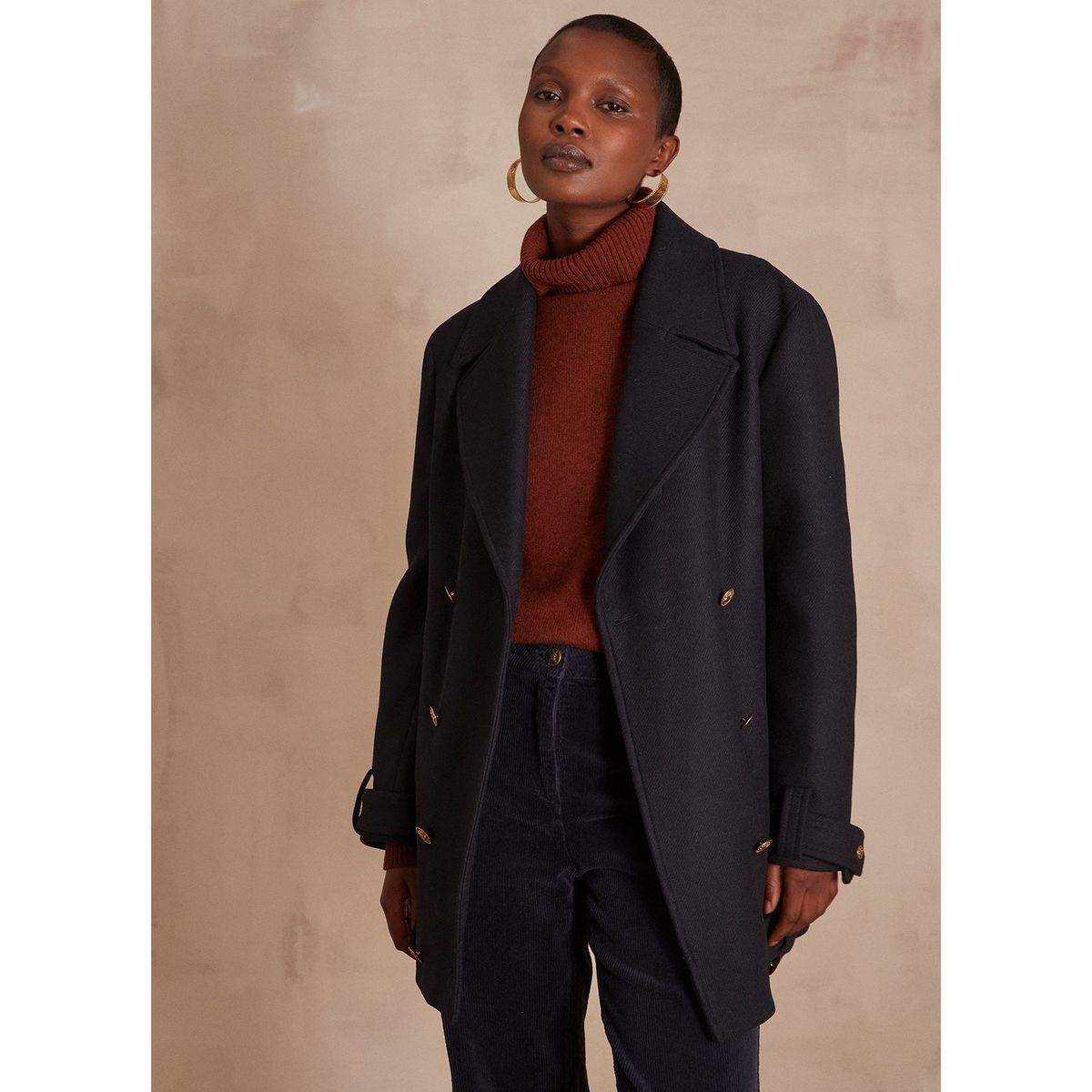 MAISON 123 - Abrigo Casual Mujer Maison 123