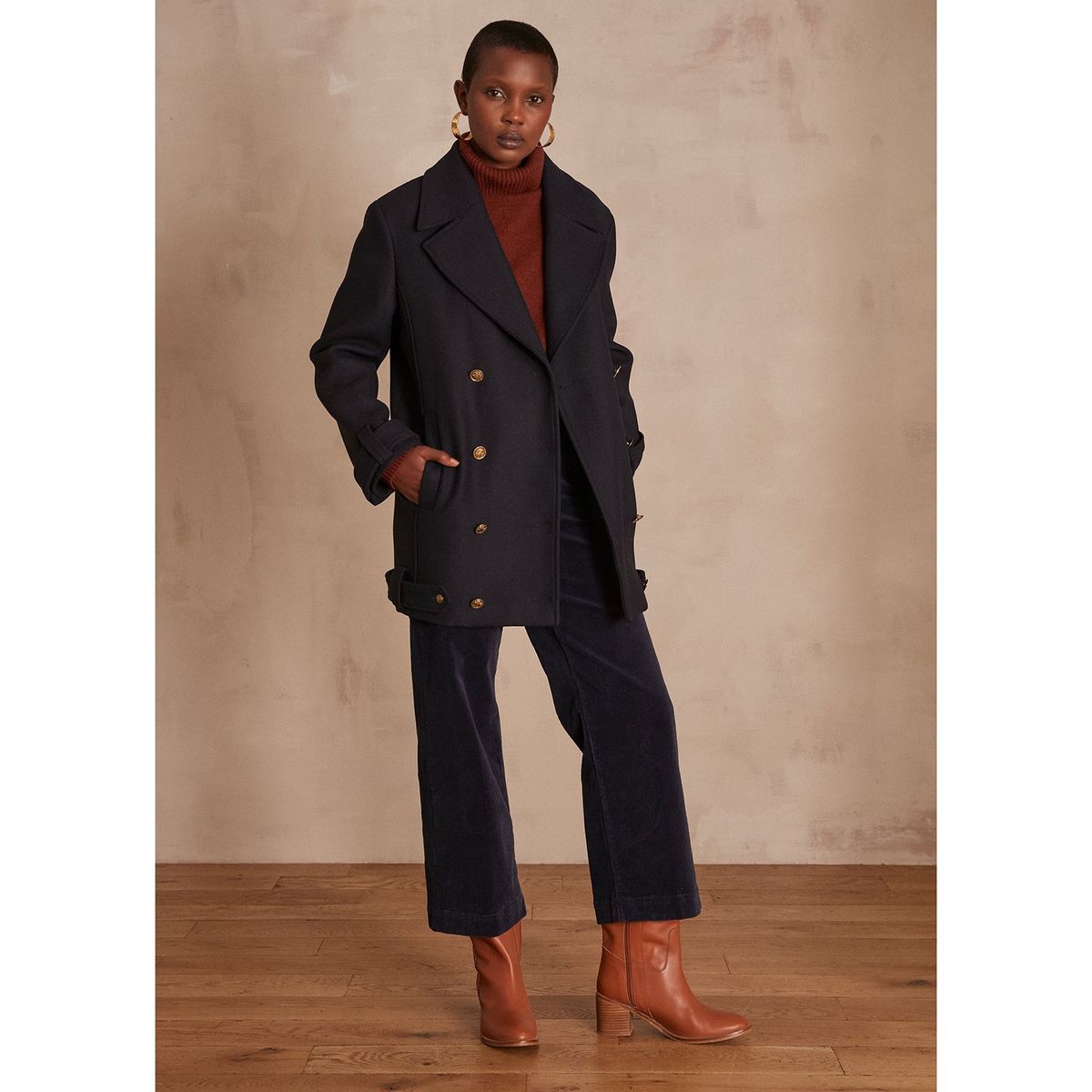 MAISON 123 - Abrigo Casual Mujer Maison 123