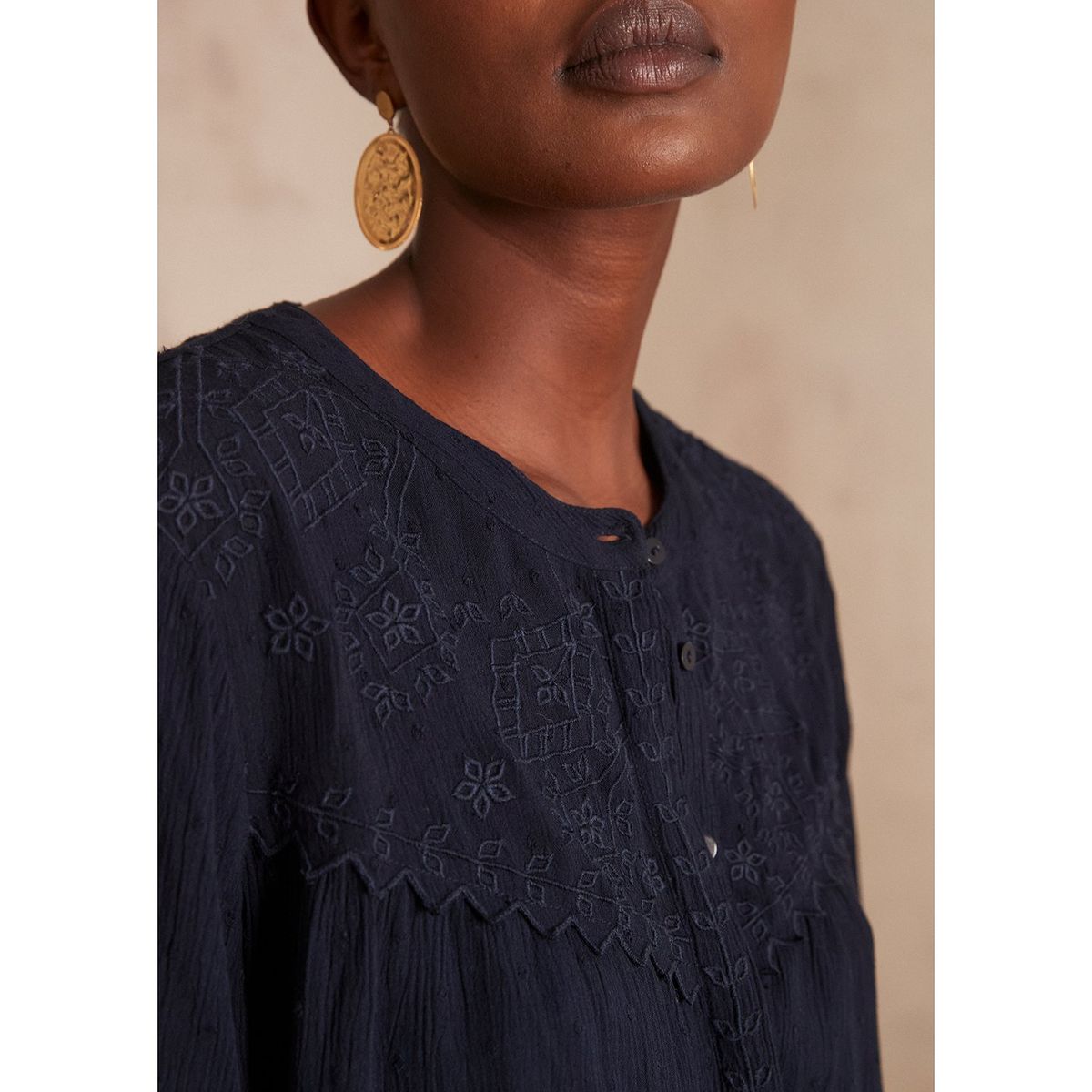 MAISON 123 - Blusa Manga Larga Mujer Maison 123