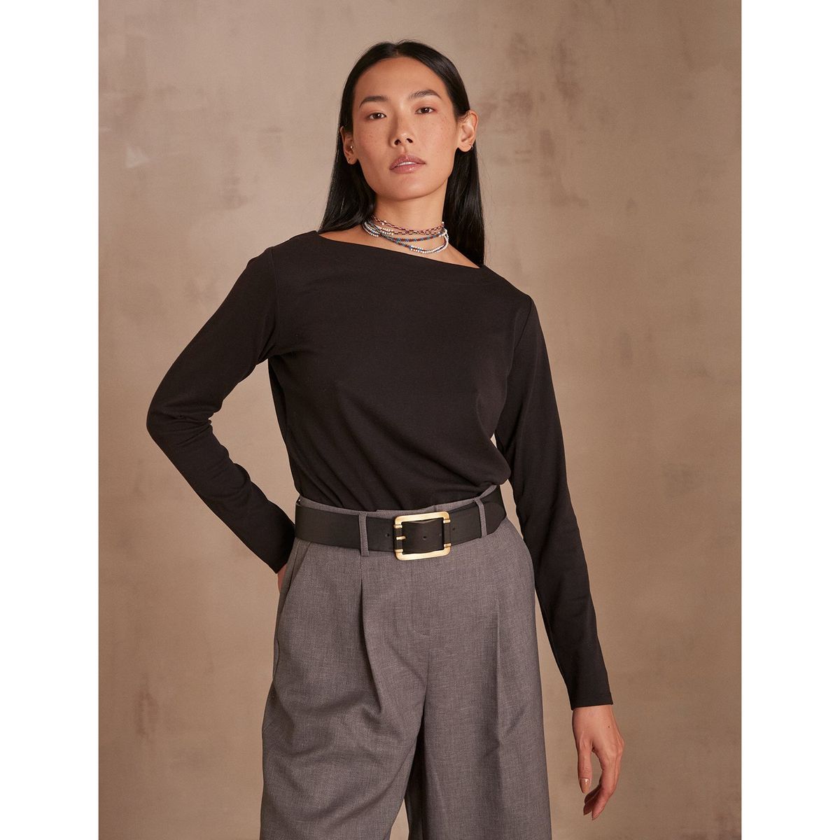 MAISON 123 - Polo Manga Larga Mujer Maison 123