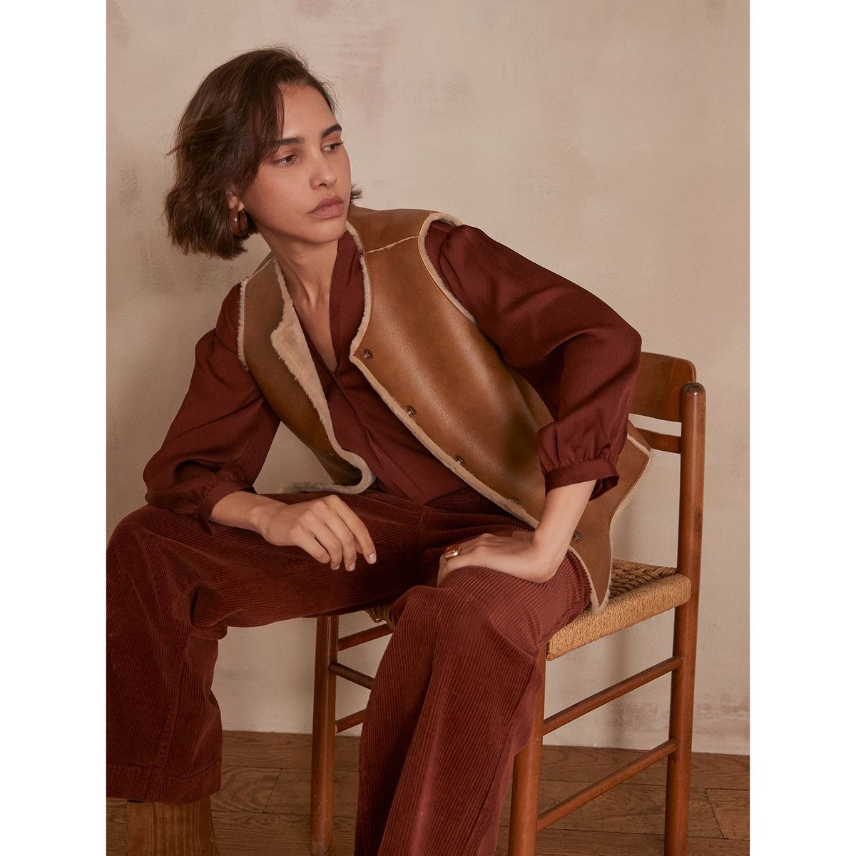 MAISON 123 - Chaleco Casual Mujer Maison 123