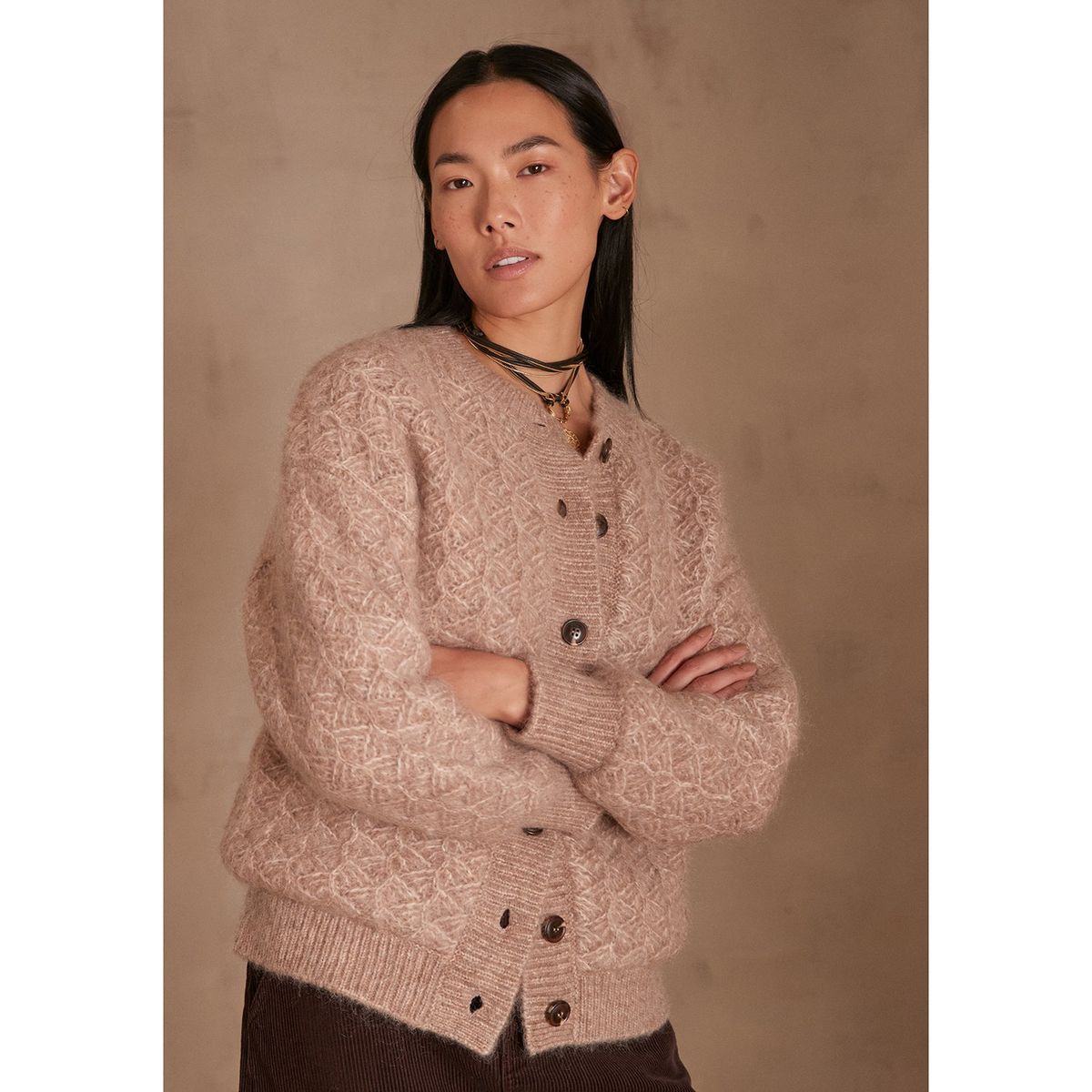 MAISON 123 - Cárdigan Algodón Mujer Maison 123