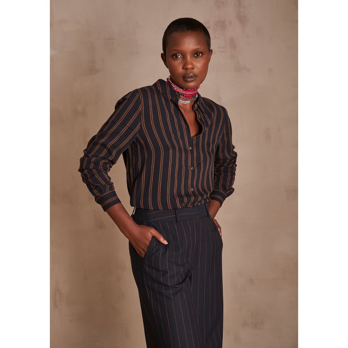 MAISON 123 - Blusa Manga Larga Mujer Maison 123