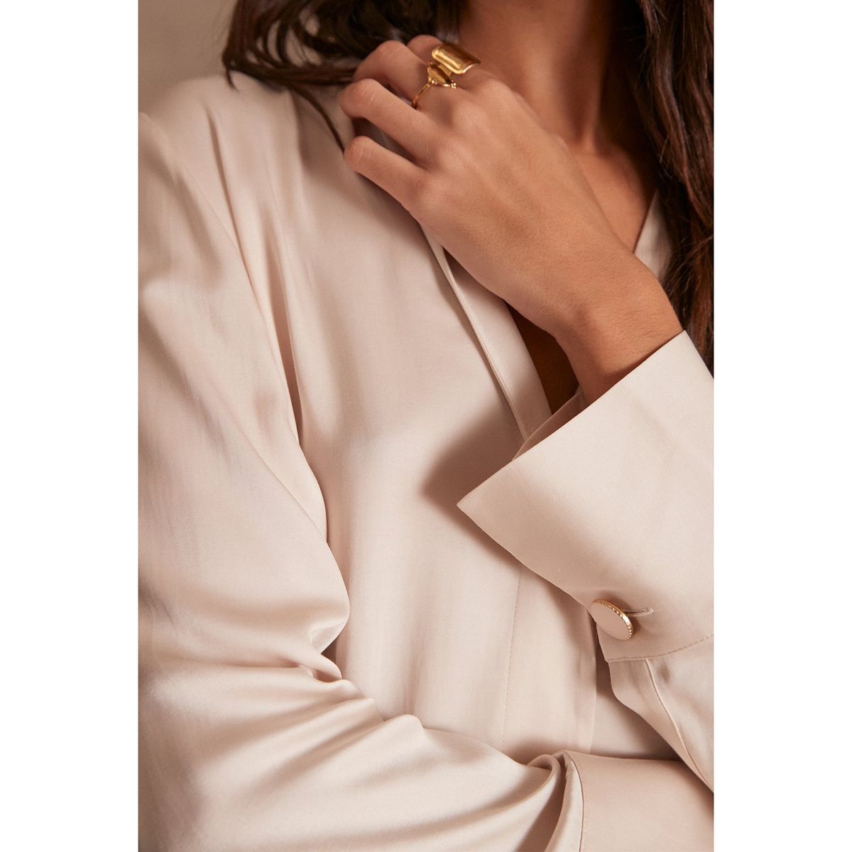 MAISON 123 - Blusa Manga Larga Mujer Maison 123