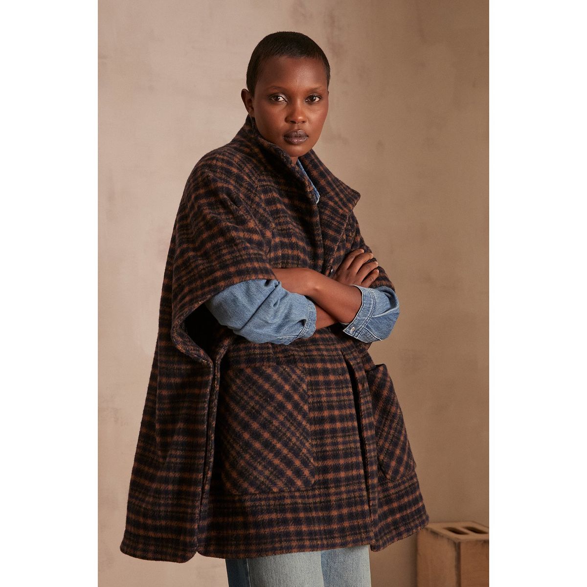 MAISON 123 - Abrigo Casual Mujer Maison 123