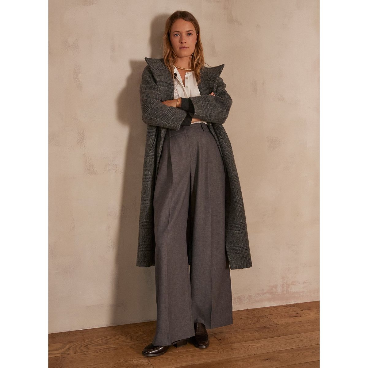 MAISON 123 - Abrigo Casual Mujer Maison 123