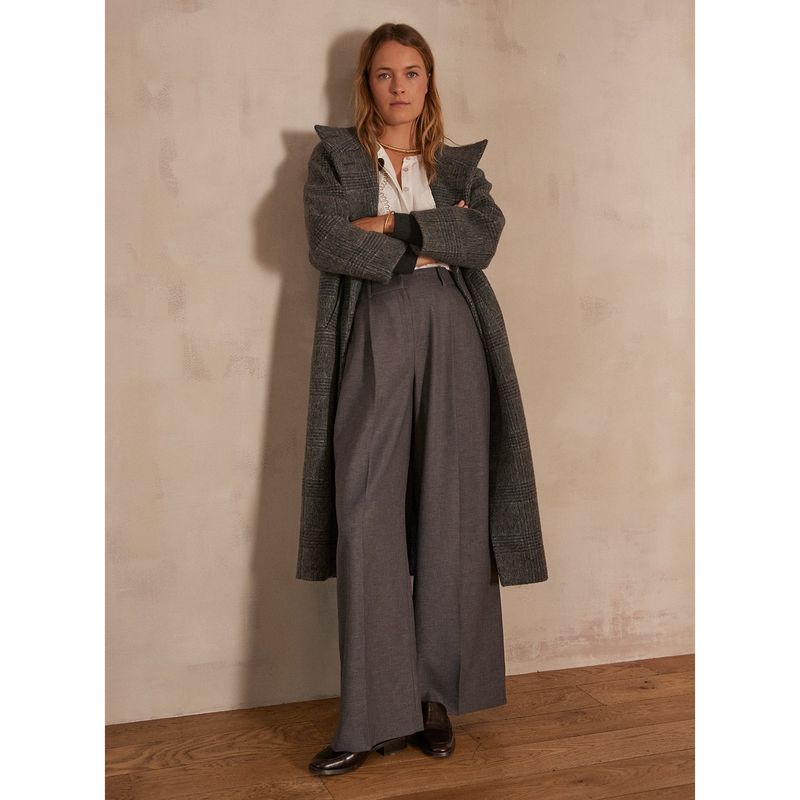 MAISON 123 - Abrigo Casual Mujer Maison 123