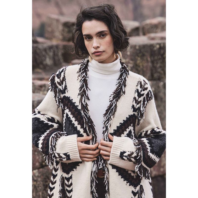 MAISON 123 - Abrigo Casual Mujer Maison 123