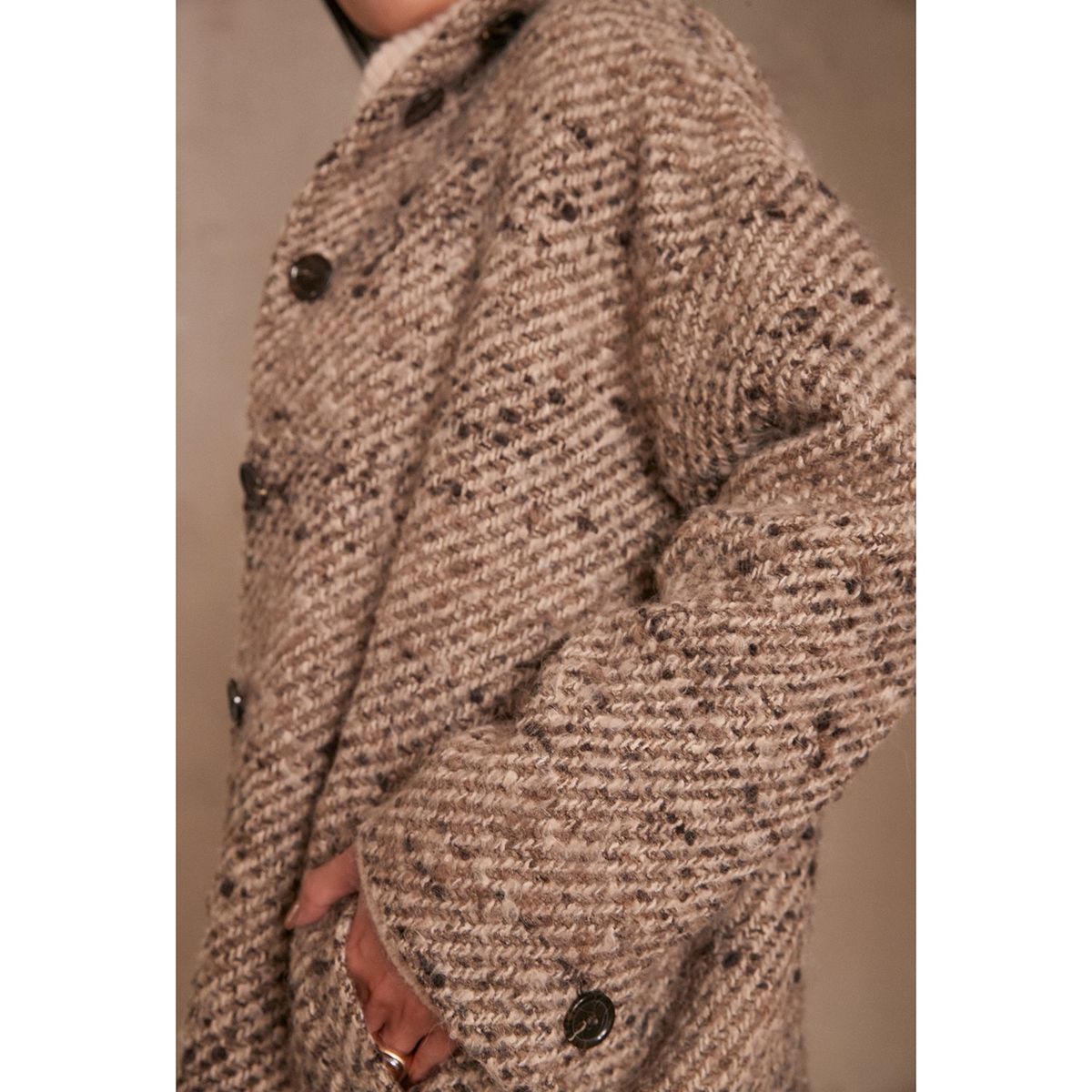 MAISON 123 - Abrigo Casual Mujer Maison 123